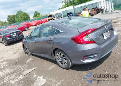 2017 Honda Civic Ex z USA, uszkodzony, nr VIN 19XFC2F75HE219346